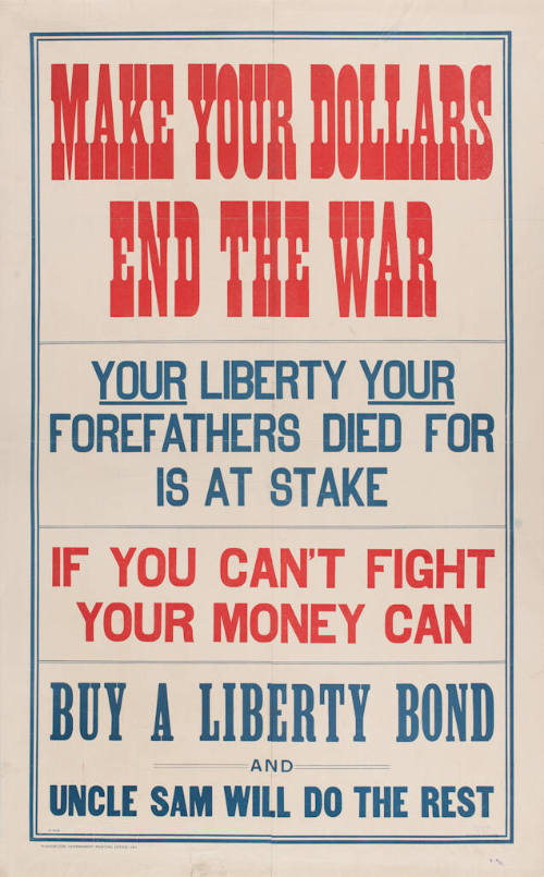 Make Your Dollars End the War