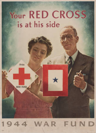 Your Red Cross is at his side