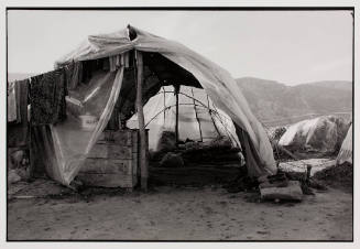 Tent for migrant workers, Turkey