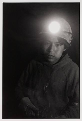 Tin miner, Bolivia