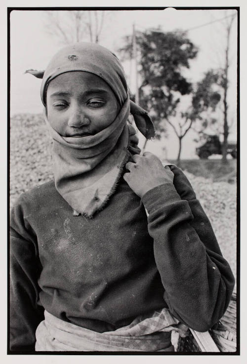 Stone quarry worker, Nepal