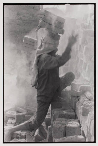 Hauling Bricks out of a Kiln, Nepal