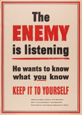 The Enemy is Listening