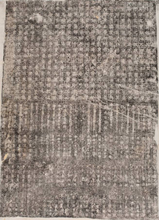 Inscription of Buddhist Image and Donor's Name