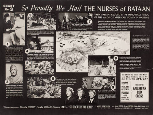 So Proudly We Hail, The Nurses of Bataan (chart no. 3)