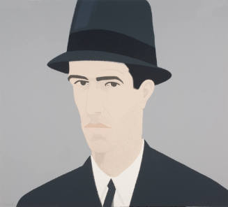 Alex Katz, Self-Portrait (Passing)