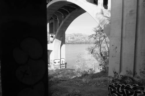 Mississippi River, Under the Bridge, St. Paul