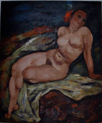 Untitled (Seated Nude)