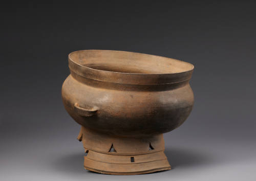 Brazier-shaped vessel stand