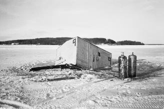 Ice Fishing House, Lake Mille Lacs, Near Garrison