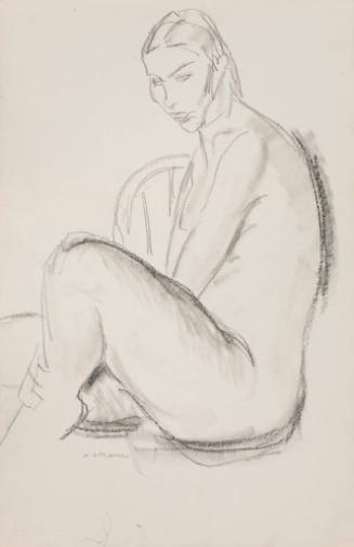 Untitled (Seated Female Figure)