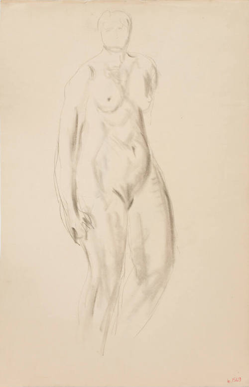 Untitled (Standing Female Figure)