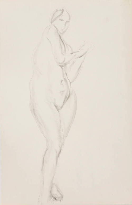 Untitled (standing female figure)