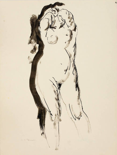 Untitled (standing female figure)