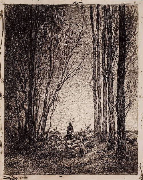 La Rentree du Troupeau, 1862