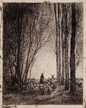 La Rentree du Troupeau, 1862