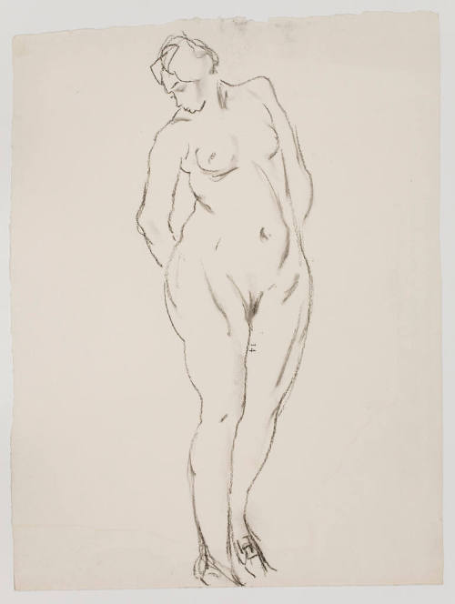 Untitled (Standing Nude)