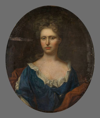 Untitled (Portrait of Lady in Blue Dress)