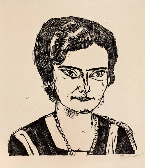 Portrait Of Frau H. M. (Naila)