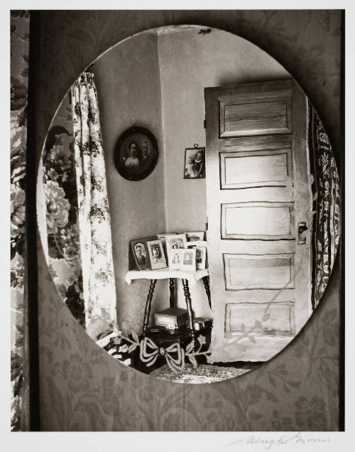 Front Room Reflected in Mirror, The Home Place, near Norfolk, Nebraska