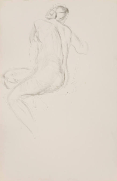 Untitled (Seated Nude)