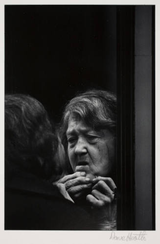 Untitled (Old Woman at Mirror)