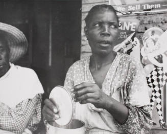 A Peach Picker, Musella, GA, July 1936