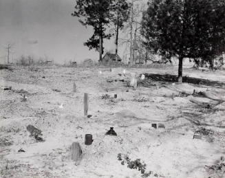 Negro Graveyard, Macon County, Alabama, April 1937