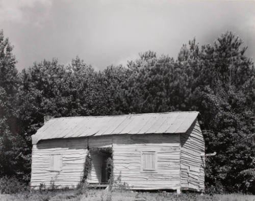 A Negro Cabin, Hale County, Alabama