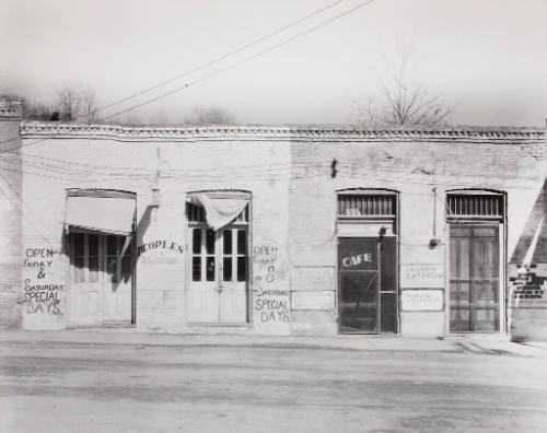 Storefront on Main St, Edwards, Mississippi