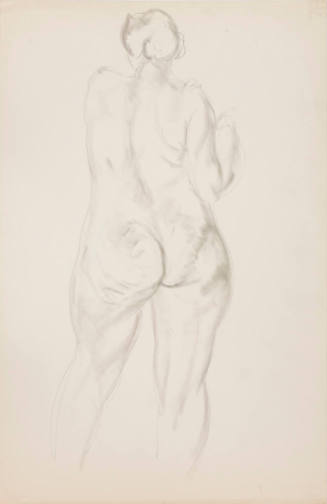 Untitled (standing female nude)