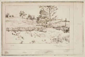 Landscape (Sketch of Fields)