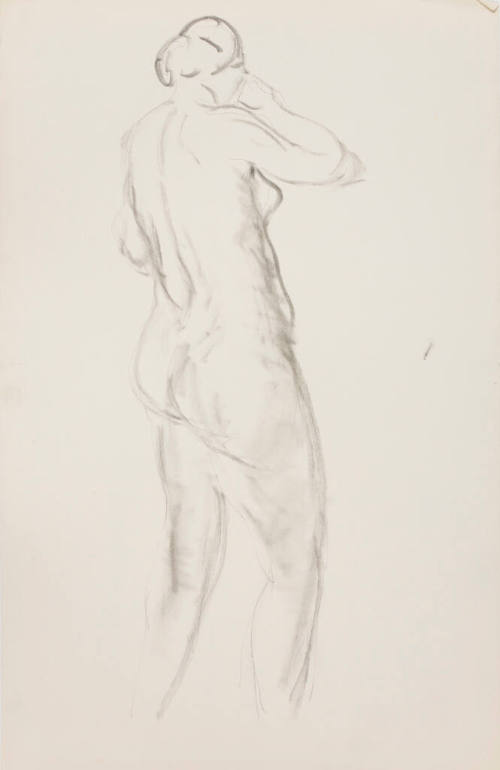 Untitled (standing female nude)