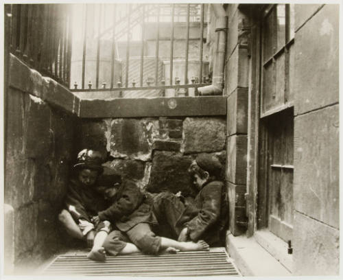 Street Arabs, Mulberry St., 1889