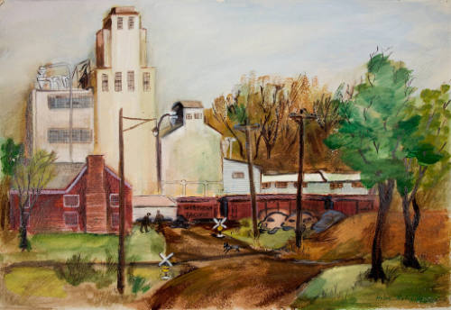 untitled (grain elevator)