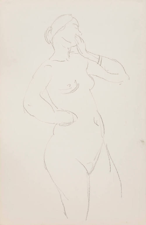 Standing Female Nude