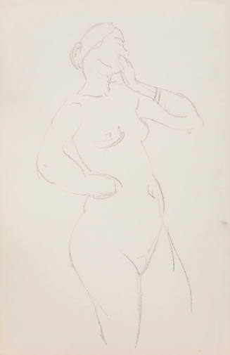 Standing Female Nude