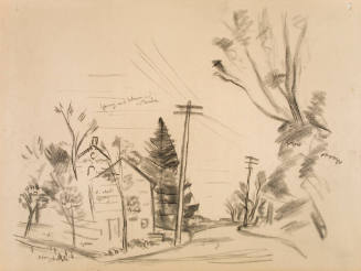 Untitled (landscape study)