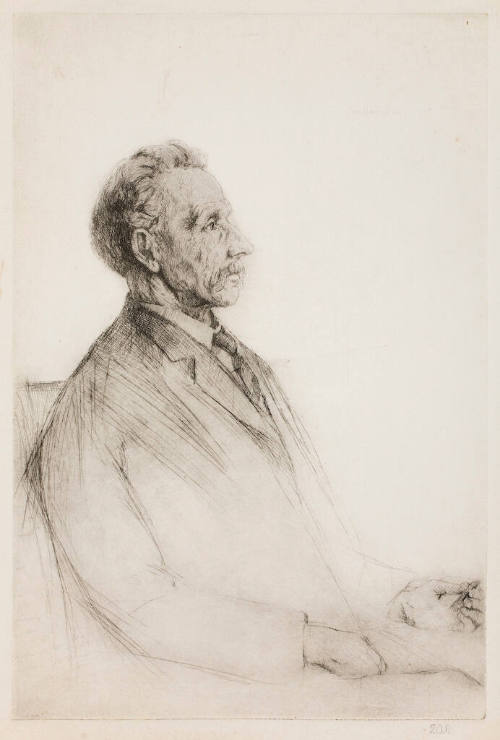 Portrait of Nordfeldt's Father