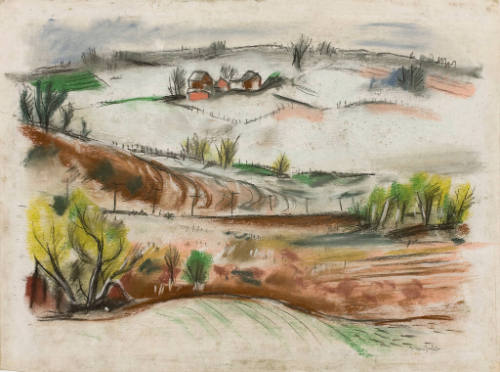 Untitled (farm scene)