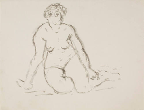 Seated Female Nude