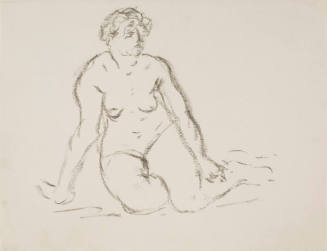 Seated Female Nude