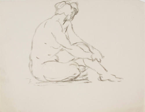 Seated Female Nude