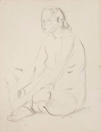 Seated Female Nude