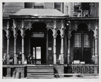 Boarding House Porch, Birmingham, Ala., 1936