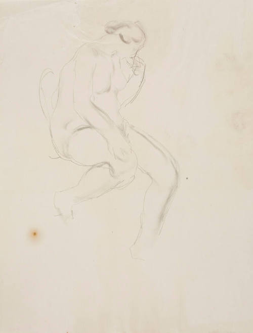 Seated Female Nude