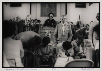 Jesse Jackson at New Zion Baptist Church, New Orleans, Louisiana