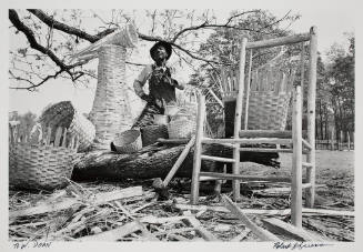 Basket and Chairmaker Lee Willie Nabors, Mississippi, 1974