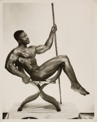 Leroy Colbert in Martha Graham's Savanarola Chair
