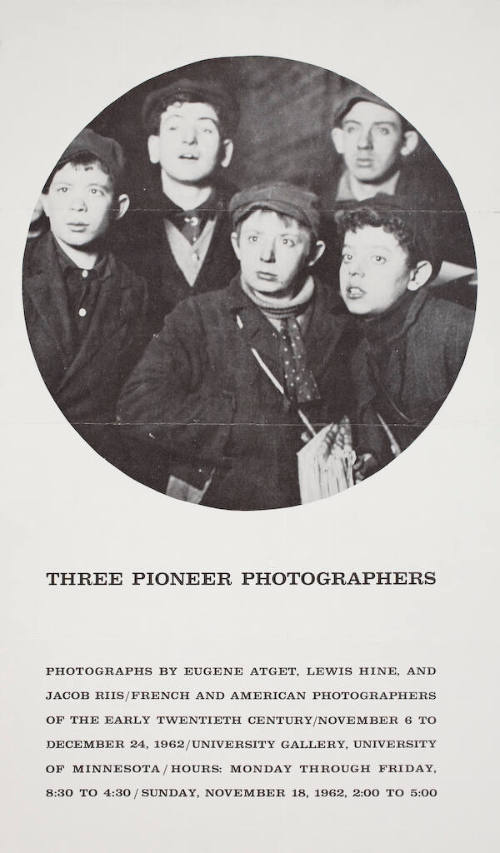 Three Pioneer Photographers